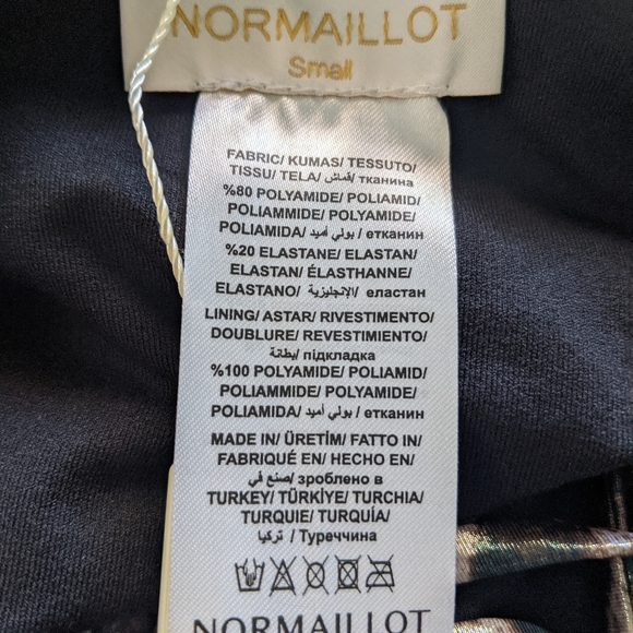 Normaillot Leopard Swimsuit Small - Picture 7 of 11